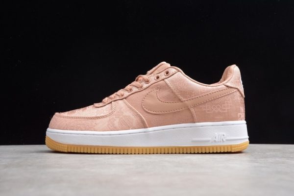 Nike Air Force 1 Low Clot Rose Gold Silk (Regular Box)(SP batch)CJ5290-600