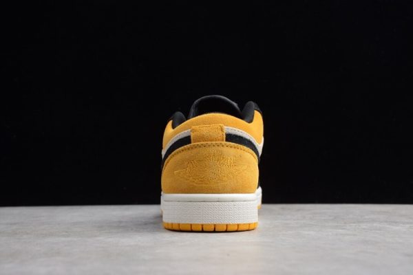 Jordan 1 Low Sail University Gold Black 553558-127 - Image 2