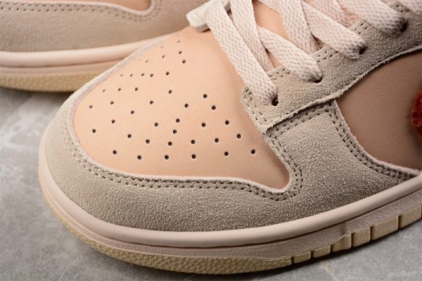 Nike Dunk Low Terry Swoosh DZ4706-200 - Image 3