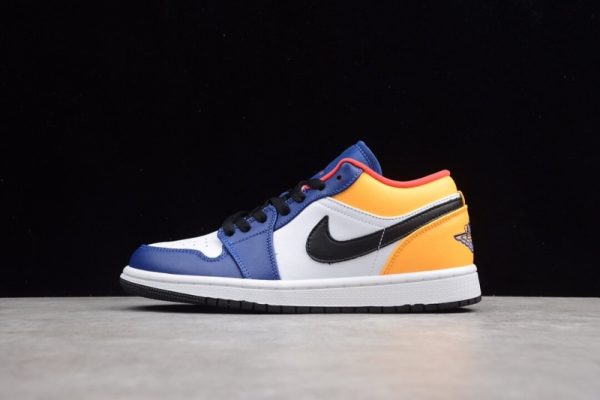 Jordan 1 Low Royal Yellow  553558-123