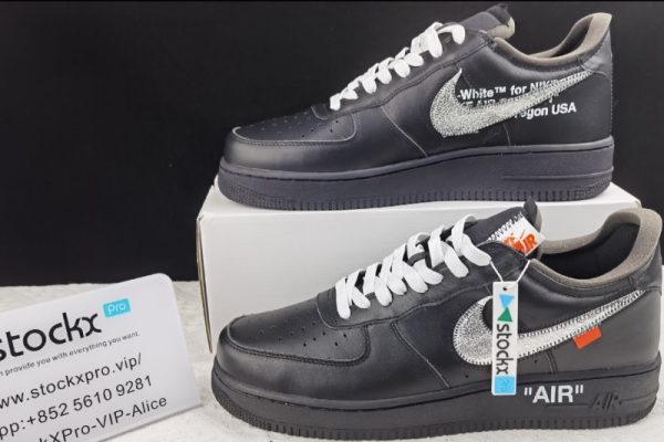 Nike Air Force 1 '07 Virgil x MoMA (No Socks) AV5210-001