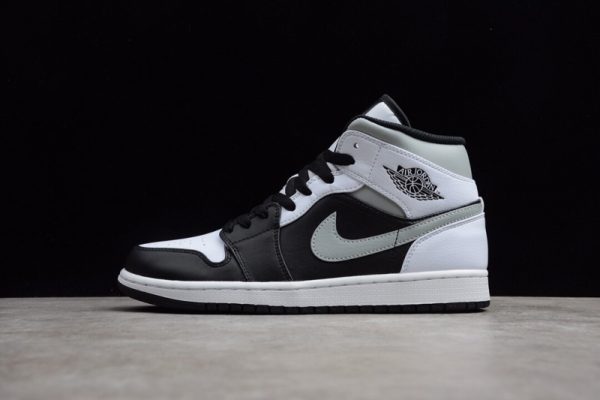 Jordan 1 Mid White Shadow 554724-073 - Image 2
