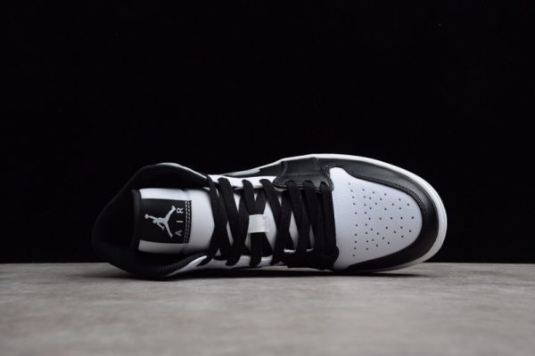 Jordan 1 Mid White Shadow 554724-073 - Image 3