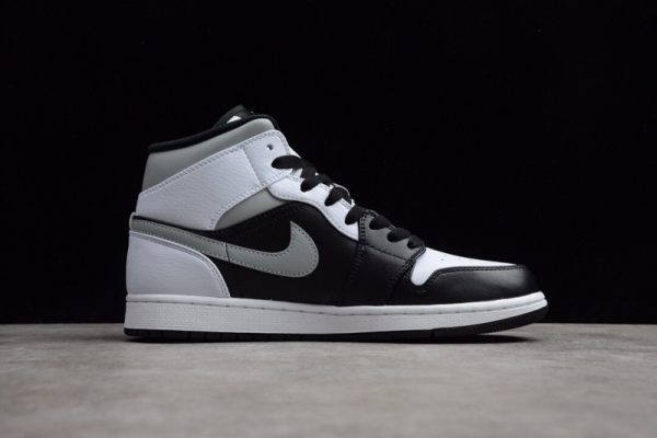 Jordan 1 Mid White Shadow 554724-073 - Image 5