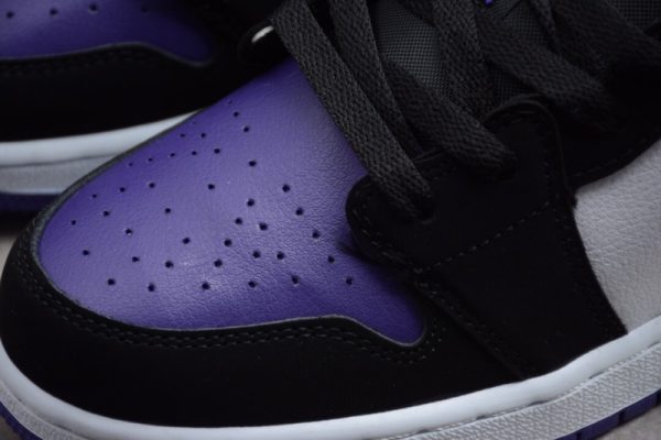 Jordan 1 Low Court Purple 553558-125 - Image 2