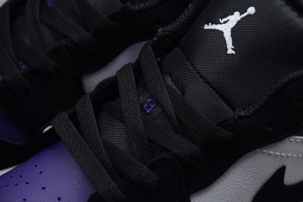 Jordan 1 Low Court Purple 553558-125 - Image 3