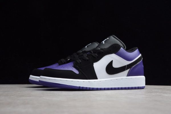 Jordan 1 Low Court Purple 553558-125 - Image 5