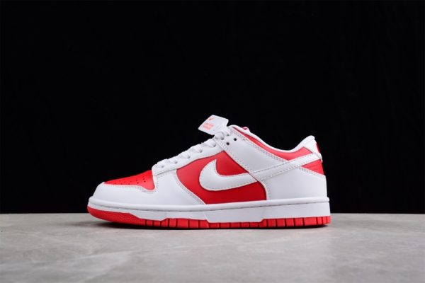 Nike Dunk Low Championship Red (2021) DD1391-600 - Image 2