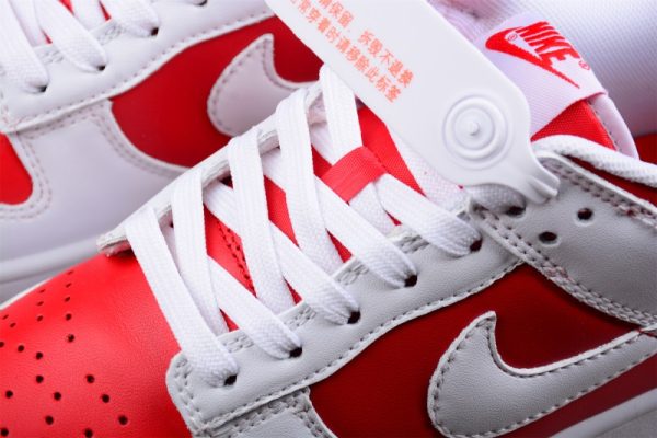 Nike Dunk Low Championship Red (2021) DD1391-600 - Image 4