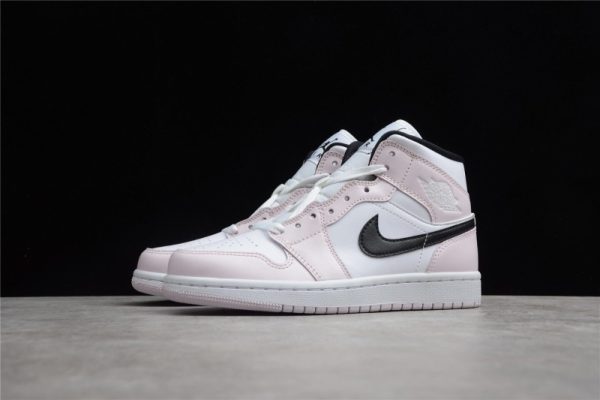Jordan 1 Mid Barely Rose (W) BQ6472-500 - Image 2