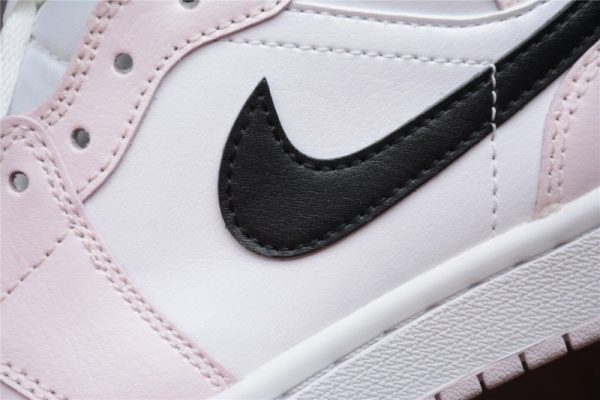 Jordan 1 Mid Barely Rose (W) BQ6472-500 - Image 3
