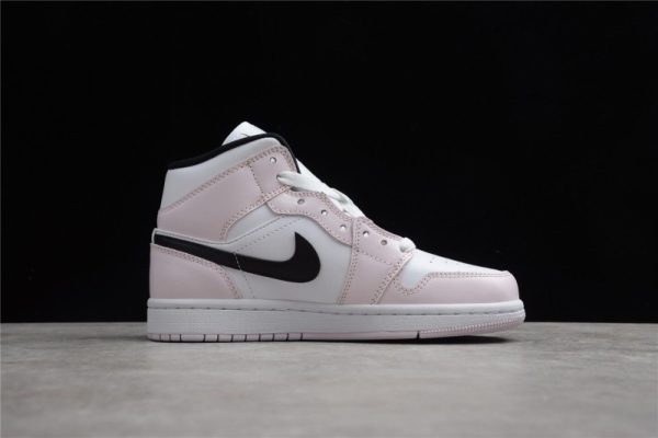 Jordan 1 Mid Barely Rose (W) BQ6472-500 - Image 4