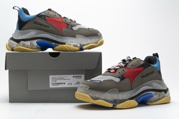 Ba***ci*ga Triple S Blue Red 544351 W09O1 2120(SP batch) - Image 3