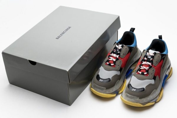 Ba***ci*ga Triple S Blue Red 544351 W09O1 2120(SP batch) - Image 4