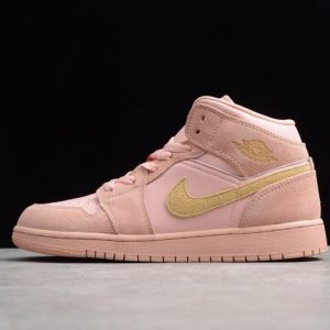 Jordan 1 Mid Coral Gold 852542-600