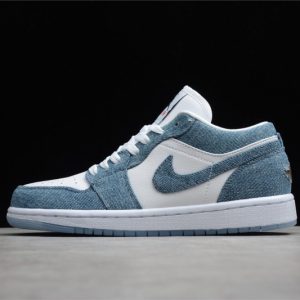 Jordan 1 Retro Low Canvas White Denim (W) 315921-141