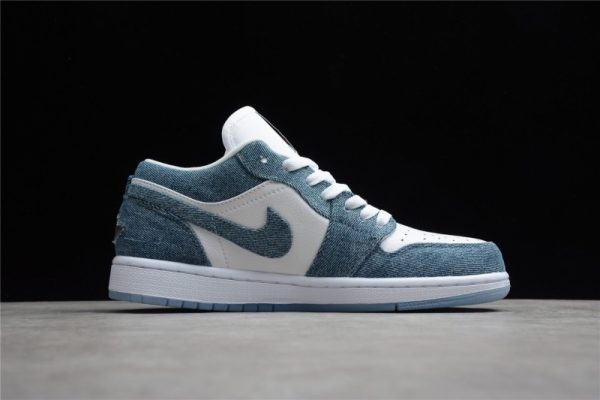 Jordan 1 Retro Low Canvas White Denim (W) 315921-141 - Image 4
