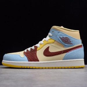 Jordan 1 Mid SE Fearless Maison Chateau Rouge CU2803-200