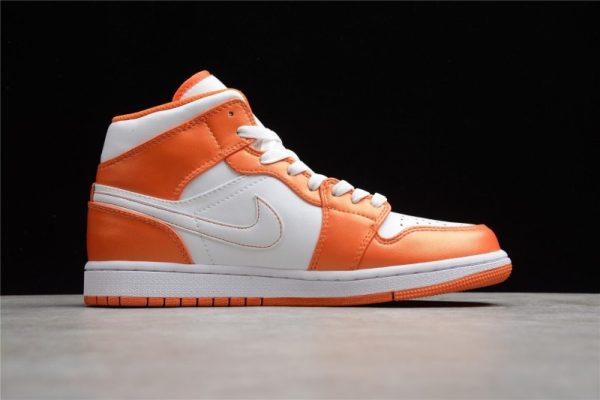 Jordan 1 Mid Metallic Orange DM3531-800 - Image 4