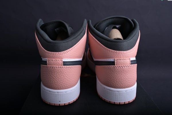 Jordan 1 Mid Pink Quartz (GS) 555112-603 - Image 5