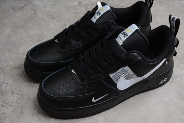Nike Air Force 1 Low Utility Black White(SP batch) AJ7747-001 - Image 4