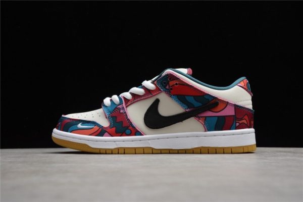 Nike SB Dunk Low Pro Parra Abstract Art (2021)  DH7695-600 - Image 2