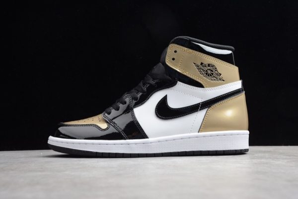 Jordan 1 Retro High NRG Patent Gold Toe(SP batch) 861428-007