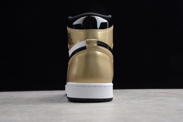 Jordan 1 Retro High NRG Patent Gold Toe(SP batch) 861428-007 - Image 5