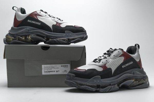 Ba***ci*ga Triple S Black Brown Red 541624 W09O1 2268(SP batch) - Image 2