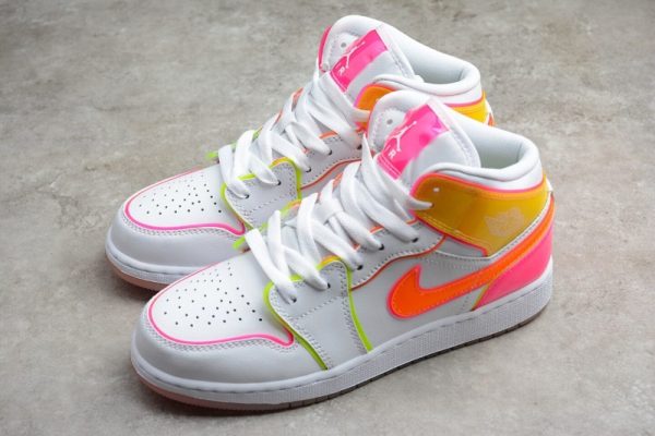Jordan 1 Mid SE Edge Glow (TD) CV4611-100 - Image 4