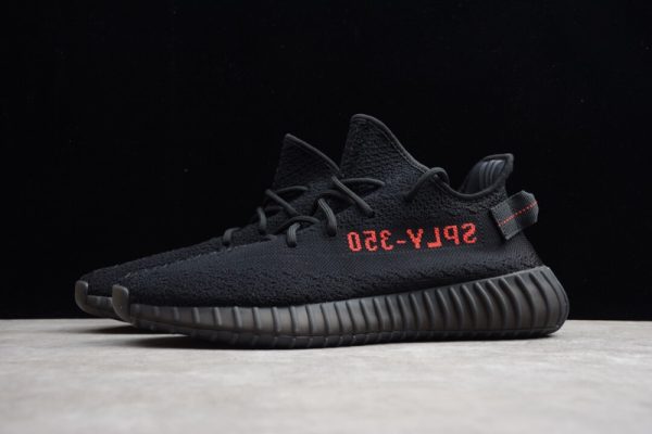 adidas Yeezy Boost 350 V2 Black Red (2017/2020) (SP batch)CP9652 - Image 4