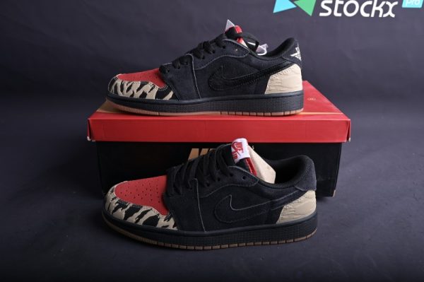SoleFly x Air Jordan 1 Low   Carnivore    DN3400-001