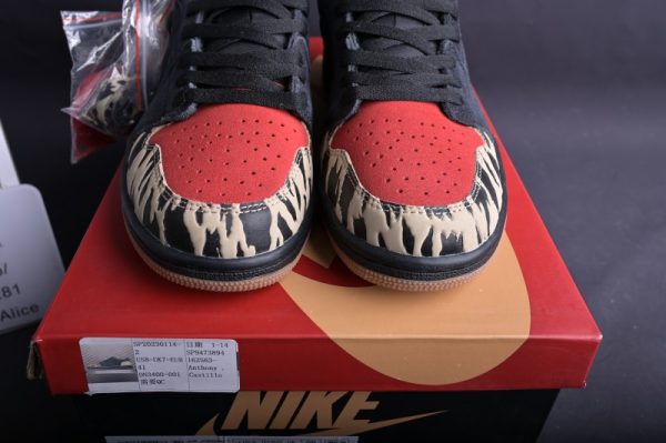 SoleFly x Air Jordan 1 Low   Carnivore    DN3400-001 - Image 4