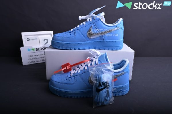 Nike Air Force 1 Low Off-White MCA University Blue(Retail Batch)CI1173-400