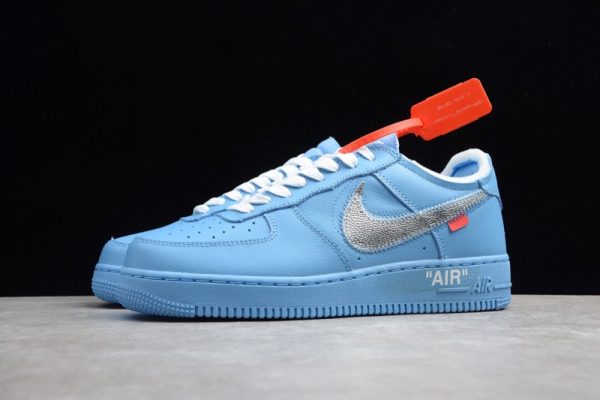Nike Air Force 1 Low Off-White MCA University Blue(Retail Batch)CI1173-400 - Image 5