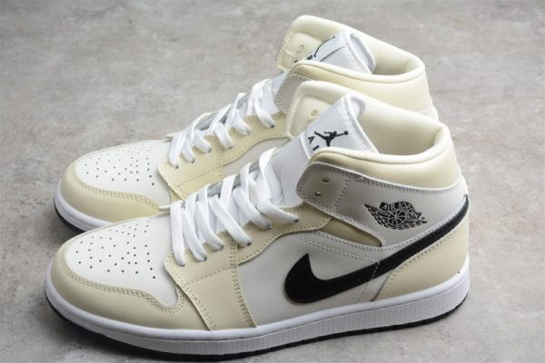 Jordan 1 Mid Coconut Milk (W) BQ6472-121 - Image 4