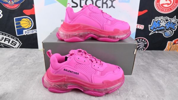Ba***ci*ga Triple S Plum Red 541624 W09O1 2132(SP batch) - Image 5