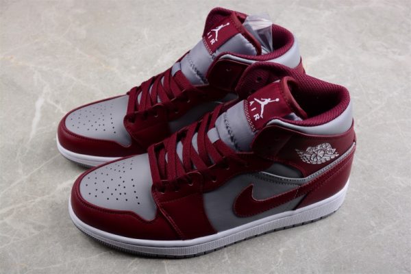 Jordan 1 Mid Cherrywood Red DQ8426-615 - Image 4