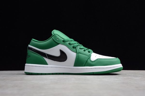 Jordan 1 Low Pine Green  553558-301 - Image 2