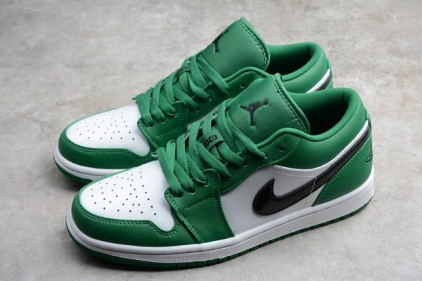 Jordan 1 Low Pine Green  553558-301 - Image 3