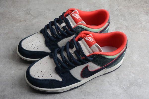 Otomo Katsuhiro x Nike SB Dunk Low Steamboy OST Green Blue Red LF0039-004 - Image 5