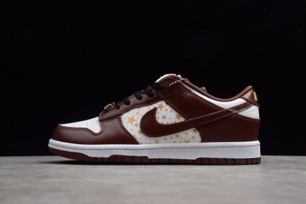 Nike SB Dunk Low Supreme Stars Barkroot Brown (2021) DH3228-103 - Image 2