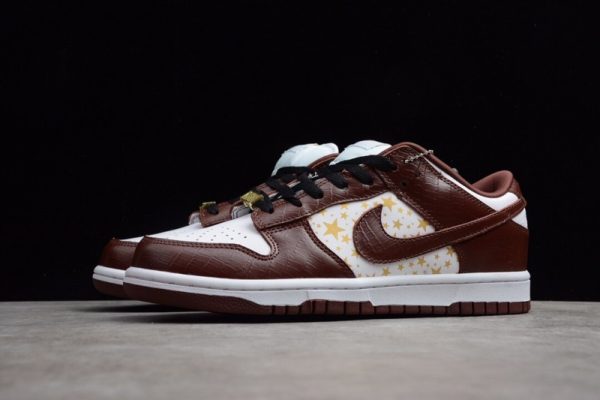 Nike SB Dunk Low Supreme Stars Barkroot Brown (2021) DH3228-103 - Image 3