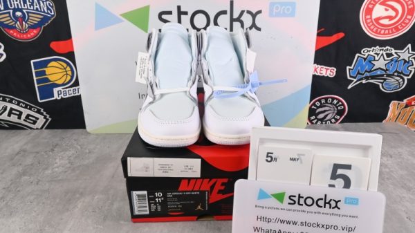 Jordan 1 Retro High Off-White White (SP Batch) AQ0818-100 - Image 2