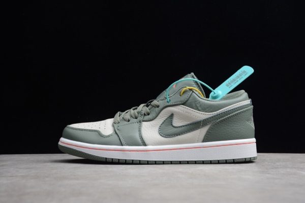 Jordan 1 Low Military Green 553558-121 - Image 2