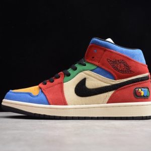 Jordan 1 Mid SE Fearless Blue the Great(SP Batch) CU2805-100