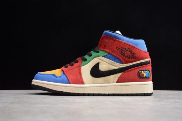 Jordan 1 Mid SE Fearless Blue the Great(SP Batch) CU2805-100