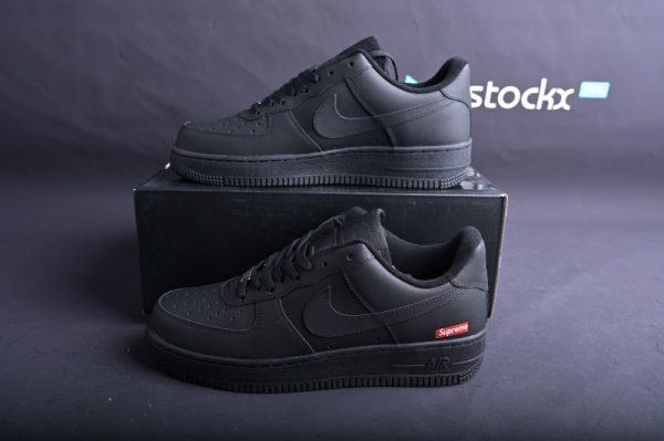 Nike Air Force 1 Low Supreme Black CU9225-001
