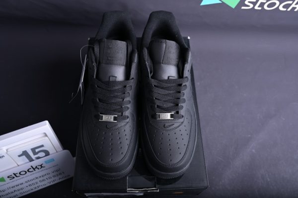 Nike Air Force 1 Low Supreme Black CU9225-001 - Image 3