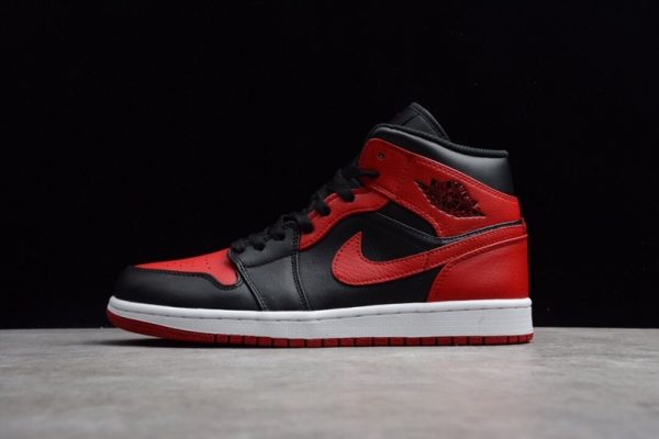 Jordan 1 Mid Banned (2020) 554724-074 - Image 2